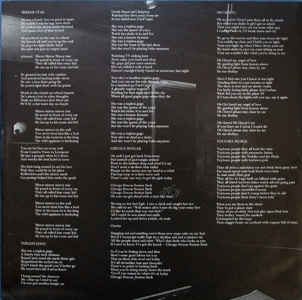 Fabulous Poodles : Unsuitable (LP, Album)