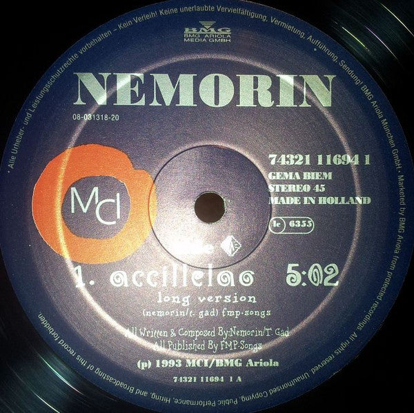 Né-Mo-Rin : Accillelao (12")