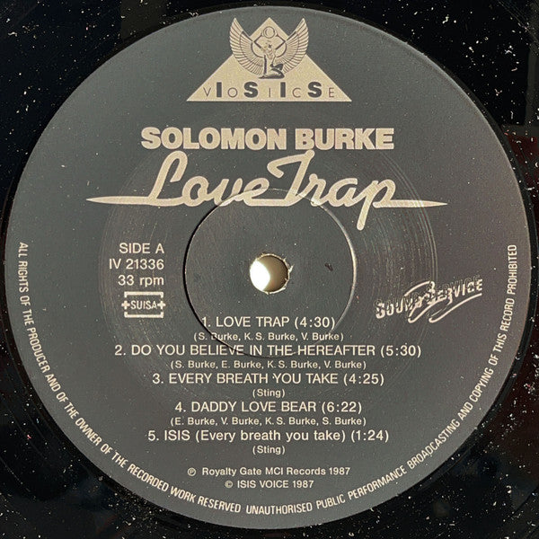 Solomon Burke : Love Trap (LP, Album)