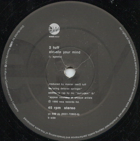 2 Tuff : Slow Down (12")