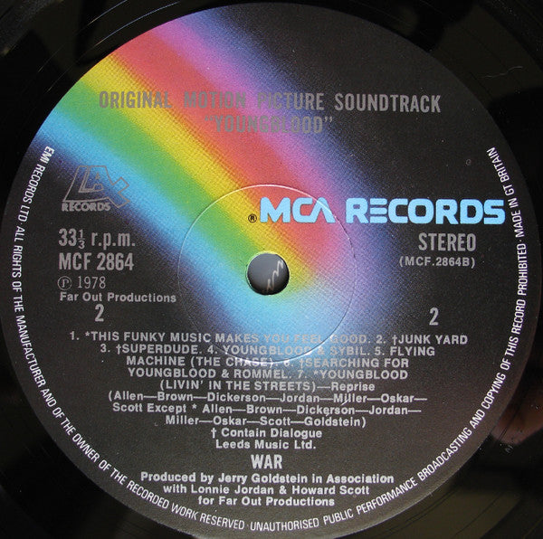 War : Youngblood (Original Motion Picture Soundtrack) (LP, Album)
