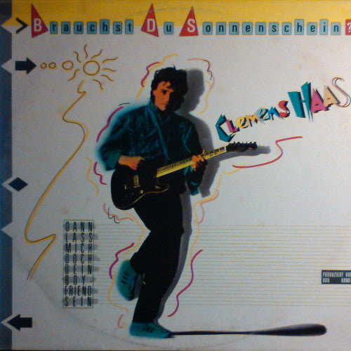 Clemens Haas : Brauchst Du Sonnenschein? (12", Maxi)