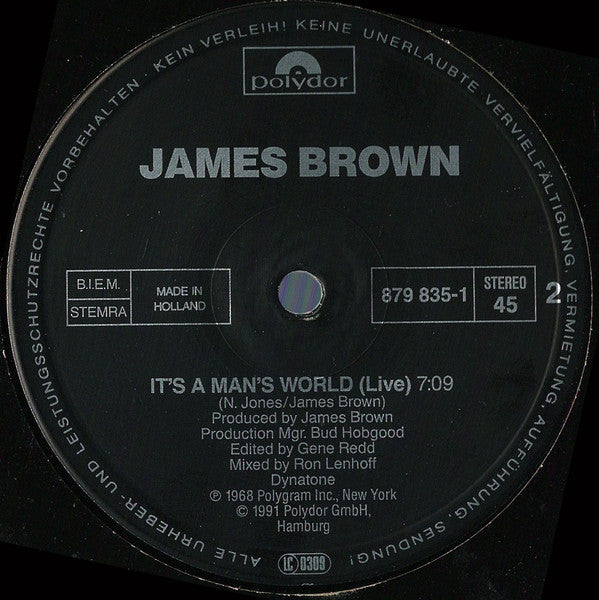 James Brown : I Got You (I Feel Good) (12")