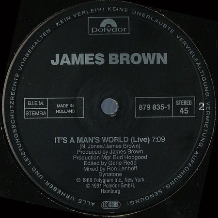 James Brown : I Got You (I Feel Good) (12")