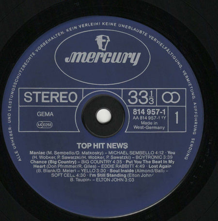 Various : New Top-Hits (LP, Comp)