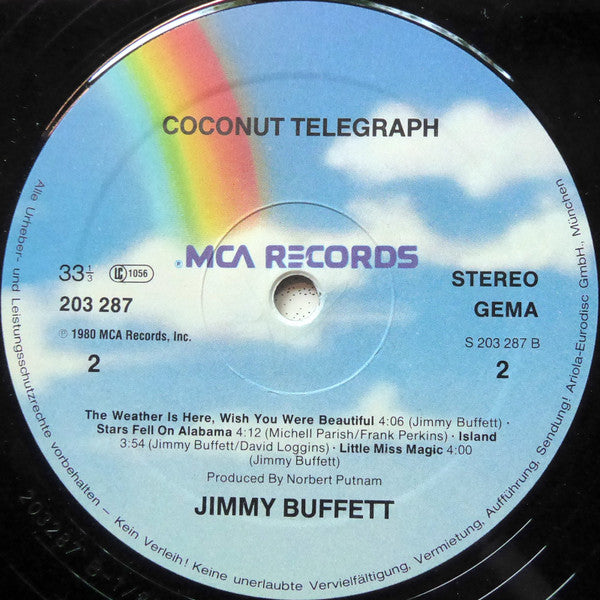 Jimmy Buffett : Coconut Telegraph (LP, Album)