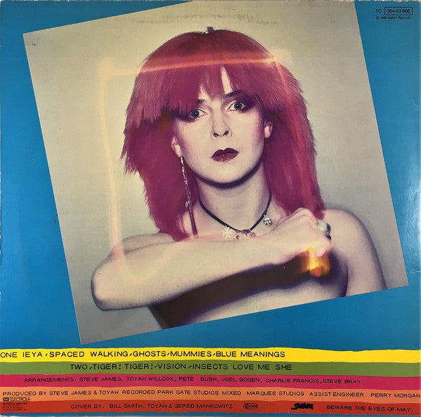 Toyah (3) : The Blue Meaning (LP, Album)