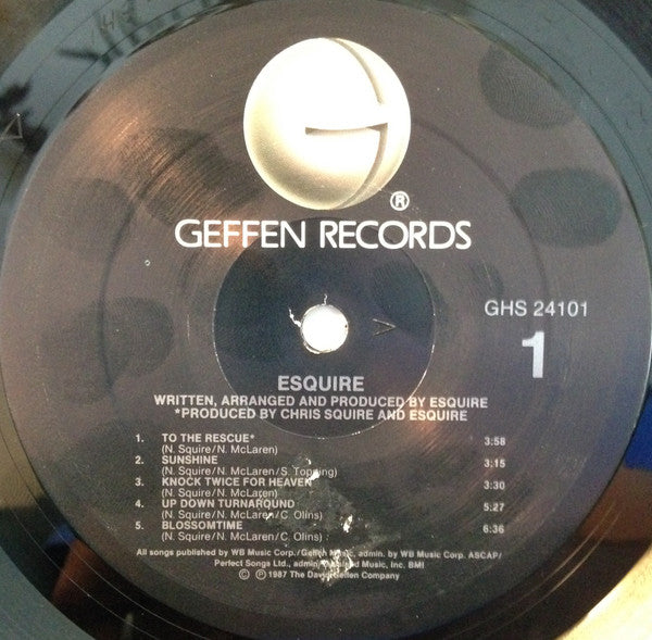 Esquire : Esquire (LP, Album)