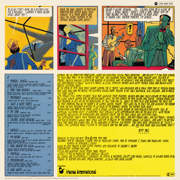 Telex : More Than Distance (LP, Comp)