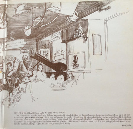 Arne Domnérus : Jazz At The Pawnshop (2xLP, Album, RE, Gat)