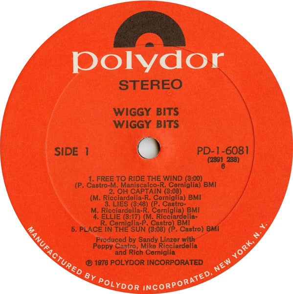 Wiggy Bits : Wiggy Bits (LP, Album)