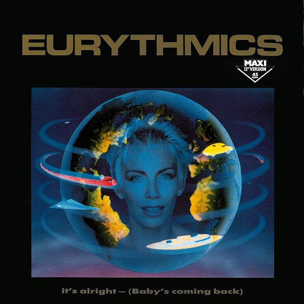 Eurythmics : It's Alright (Baby's Coming Back) (12", Maxi)