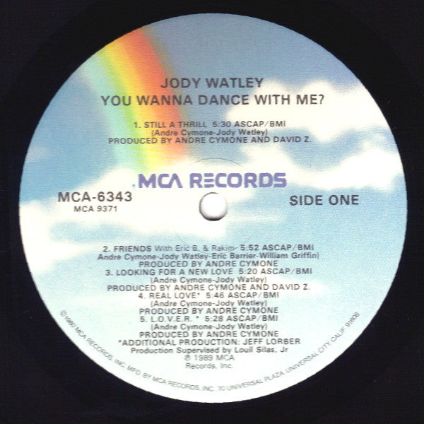 Jody Watley : You Wanna Dance With Me? (LP, Comp, Mixed, Glo)