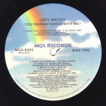 Jody Watley : You Wanna Dance With Me? (LP, Comp, Mixed, Glo)