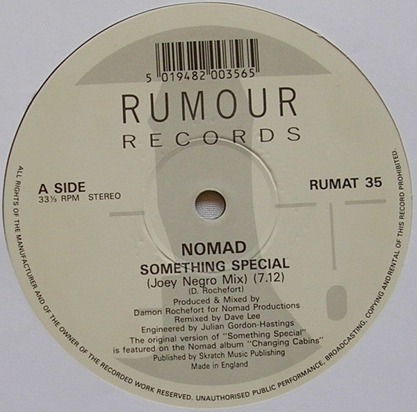 Nomad : Something Special (12")