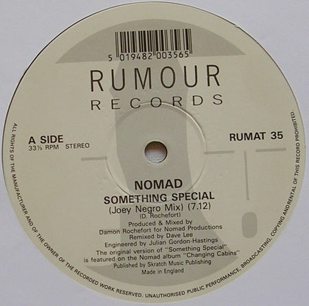 Nomad : Something Special (12")
