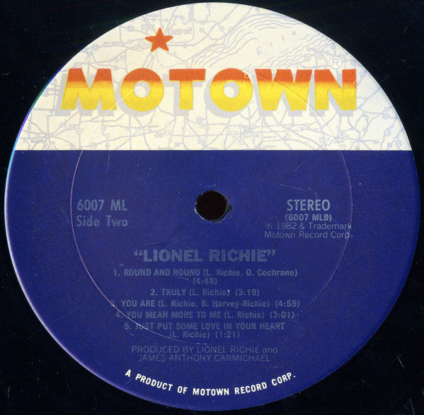 Lionel Richie : Lionel Richie (LP, Album, Gat)