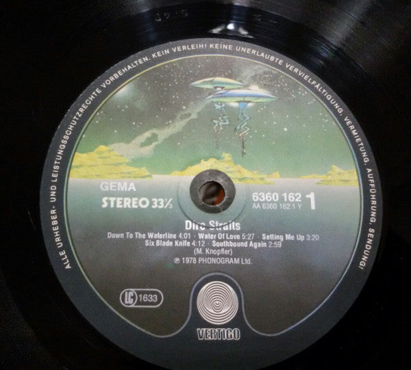 Dire Straits : Dire Straits (LP, Album, PRS)