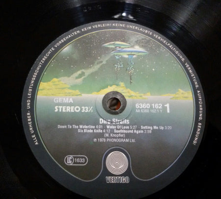 Dire Straits : Dire Straits (LP, Album, PRS)