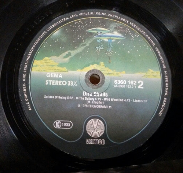Dire Straits : Dire Straits (LP, Album, PRS)