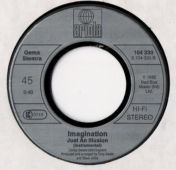 Imagination : Just An Illusion (7", Single)