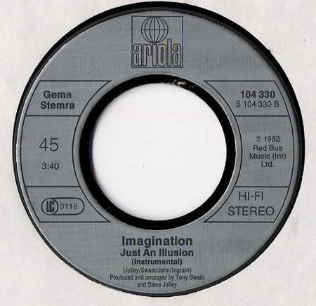 Imagination : Just An Illusion (7", Single)