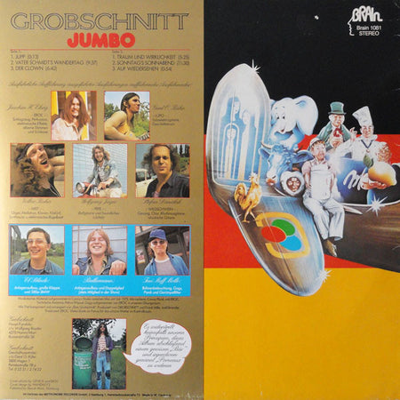 Grobschnitt : Jumbo Mit Deutschen Texten (LP, Album, RE, RP)