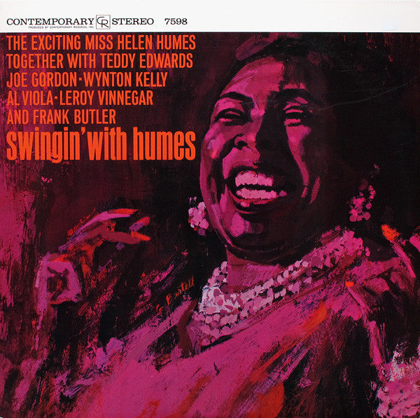 Helen Humes : Swingin' With Humes (LP, Album, RE)