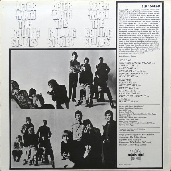 The Rolling Stones : After-Math (LP, Album, RP)
