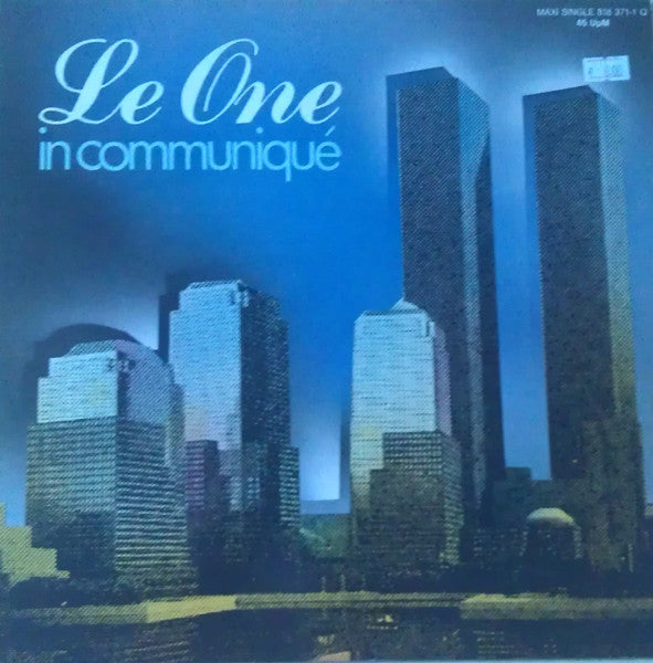 Le One : In Communiqué (12", Maxi)