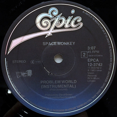 Space Monkey (3) : Can't Stop Running (12")