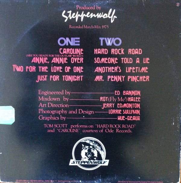 Steppenwolf : Hour Of The Wolf (LP, Album)