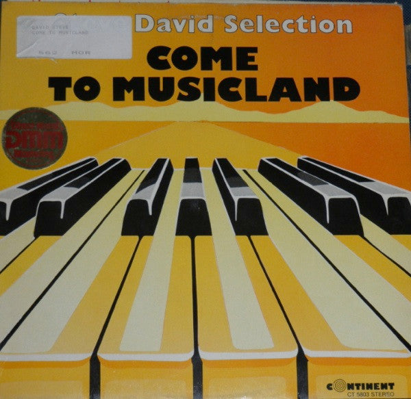 Steve David Selection : Come To Musicland (LP, Album)