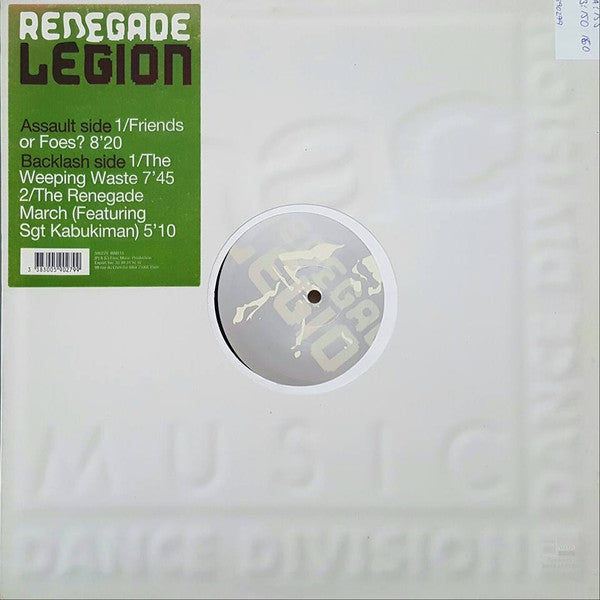 Renegade Legion : Friends Or Foes? (12", Maxi)