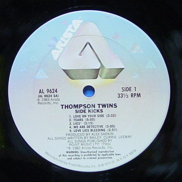 Thompson Twins : Side Kicks (LP, Album, Club)