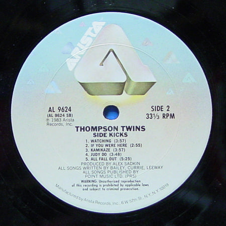 Thompson Twins : Side Kicks (LP, Album, Club)
