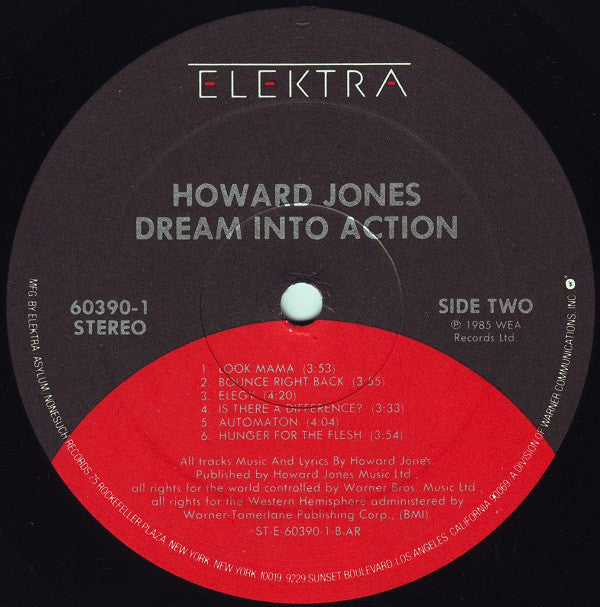 Howard Jones : Dream Into Action (LP, Album, All)