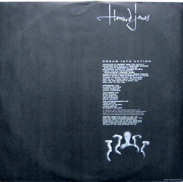 Howard Jones : Dream Into Action (LP, Album, All)