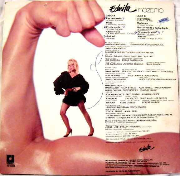Ednita Nazario : Ednita Nazario (LP, Album)