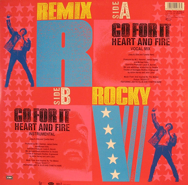 Joey B. Ellis : Go For It! (Heart And Fire) (Double Trouble Remix) (12")