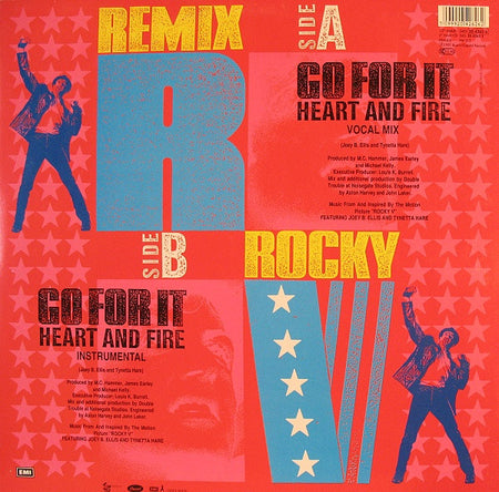 Joey B. Ellis : Go For It! (Heart And Fire) (Double Trouble Remix) (12")