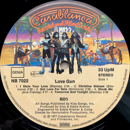 Kiss : Love Gun (LP, Album)