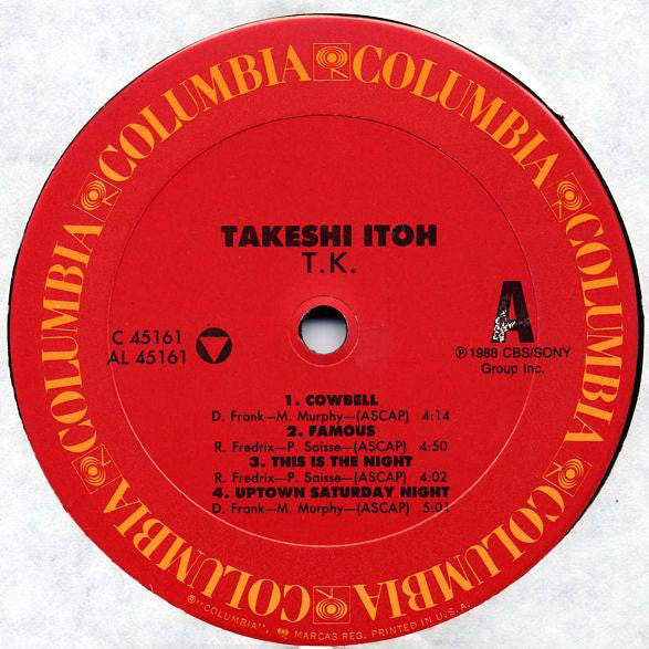 Takeshi Itoh : T.K. (LP, Album)