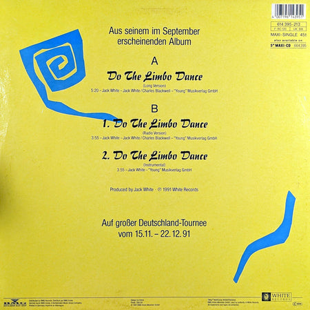 David Hasselhoff : Do The Limbo Dance (12", Maxi)