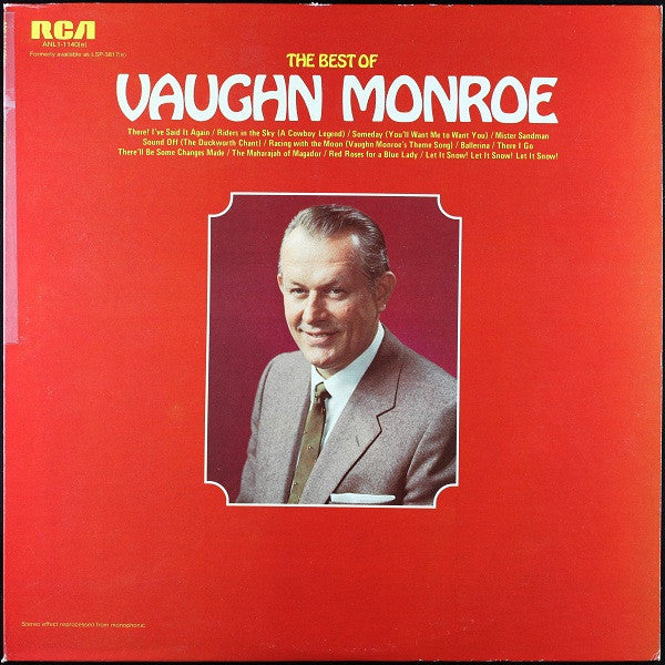 Vaughn Monroe : The Best Of Vaughn Monroe (LP, Comp, RE, Ind)