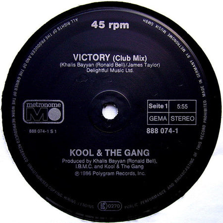 Kool & The Gang : Victory (12", Maxi)