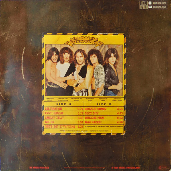 Krokus : Hardware (LP, Album)