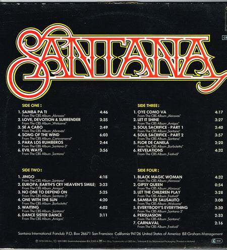 Santana : 25 Hits (2xLP, Comp)