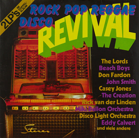 Various : Rock Pop Reggae Disco Revival (2xLP, Comp, Club)