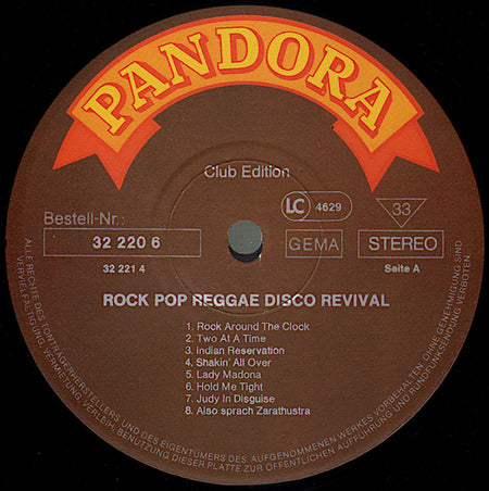 Various : Rock Pop Reggae Disco Revival (2xLP, Comp, Club)